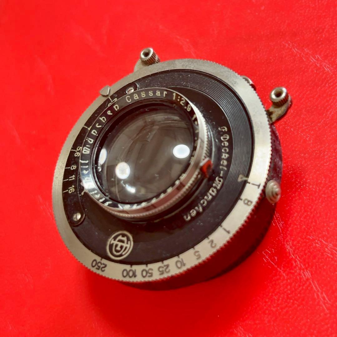 銘・改造レンズ・ドイツ製Steinheil Cassar 75mm 2.8