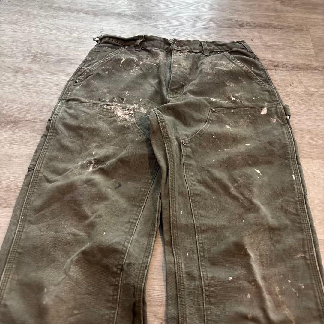 Carhartt ダブルニー MOSリアルペンキ 良フェード#548