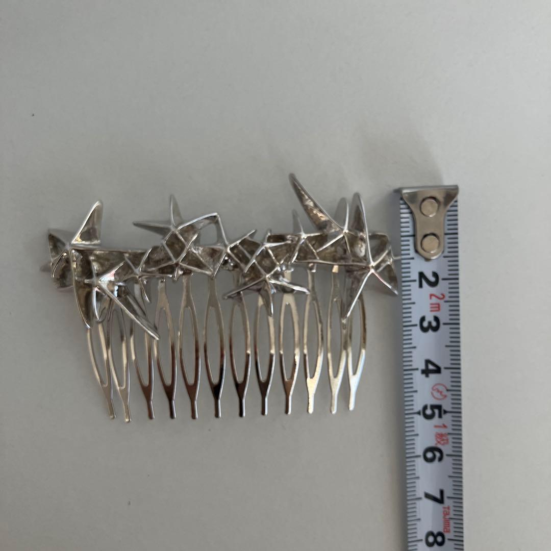 pluie シューティングスターコーム　シルバー