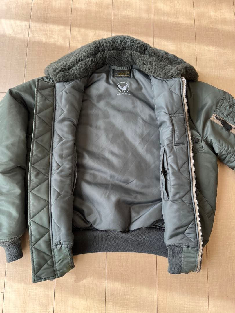 ほぼ新品 シービーズ B-15D フライトジャケット L MA-1 N2B