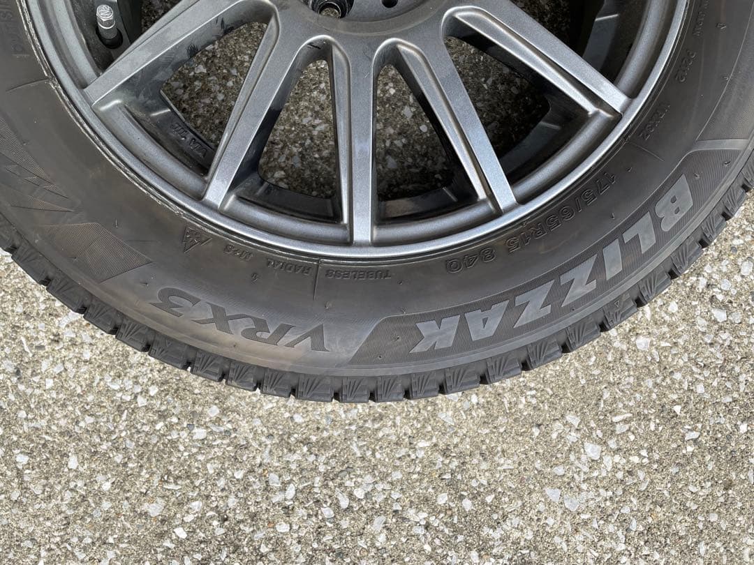 ブリヂストン VRX3 タイヤ 175/65R15 ホイールセット