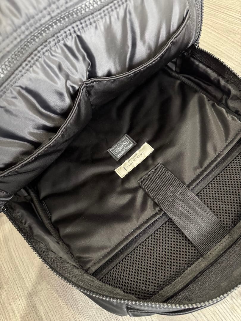 MACKINTOSH PORTER ラップトップ バックパック ブラック