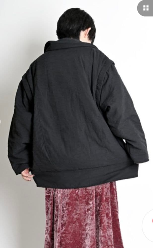 専用　ハンチ hunch（ハンチ）袖取り外し2way 中綿ライダースコート