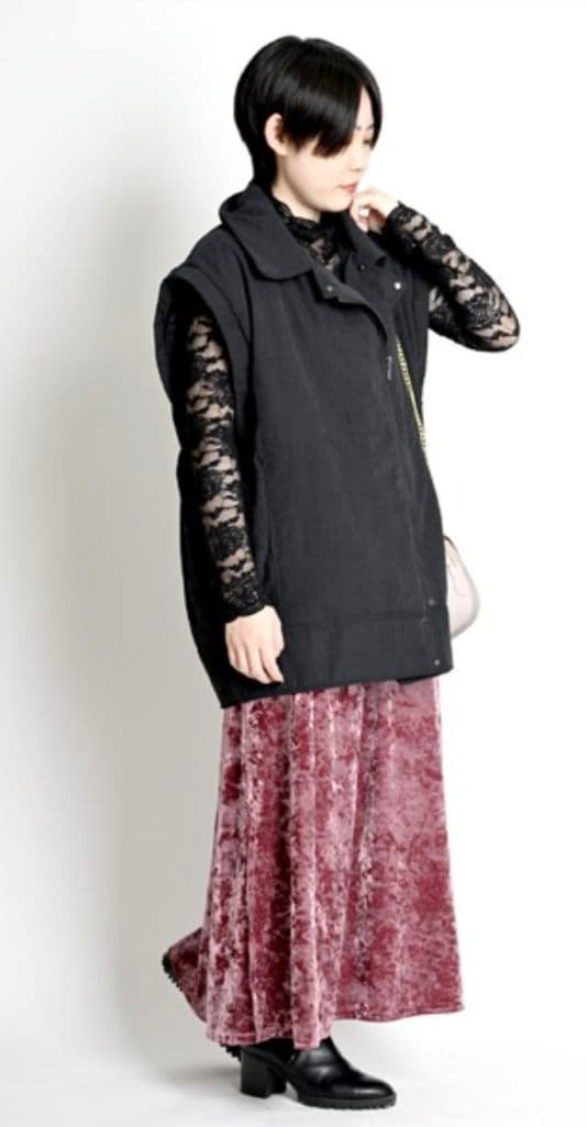 専用　ハンチ hunch（ハンチ）袖取り外し2way 中綿ライダースコート