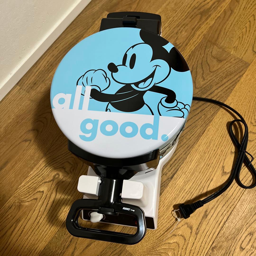 ポポ　『新品未開封』ディズニー ミッキー&ミニーワッフルメーカー 6枚焼き