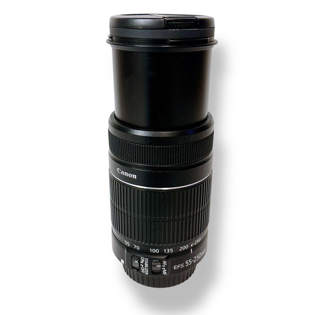 【美品】Canon EF-S 55-250mm F4-5.6 ISⅡ 望遠レンズ