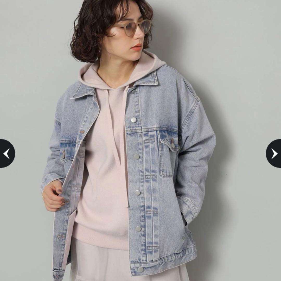 新品タグ付 Arpege story ピンクトッピングBIG Gジャン