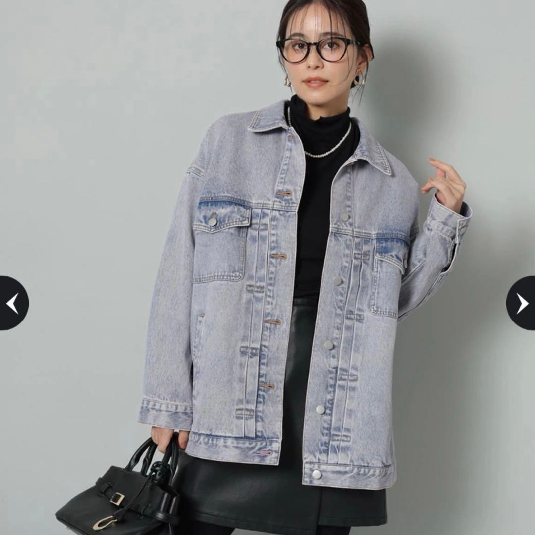 新品タグ付 Arpege story ピンクトッピングBIG Gジャン