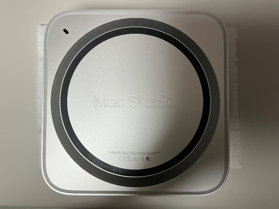 Macデスクトップ Mac Studio 2022 M1 Max 32GB 1TB (A2615)