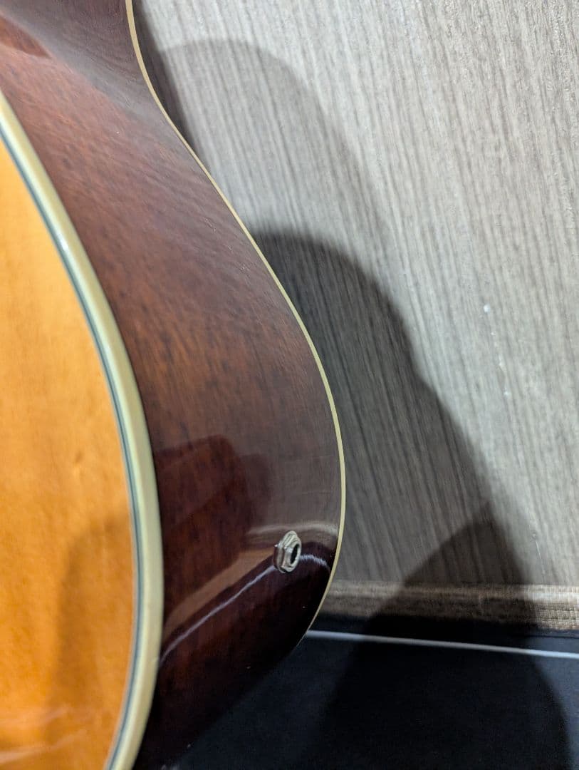 良音/Epiphone　AJ-200S/NA 改チューナー付エレアコ　ケース付