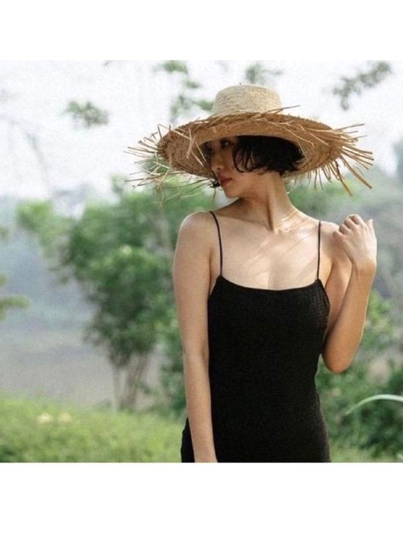 Nalaナラ Shirringswiminnerwearスイムウェア ブラック