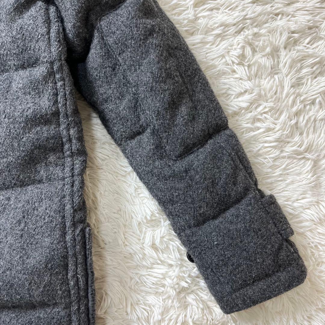 極美品 sacai ダッフルコート ダウン グレー 2way