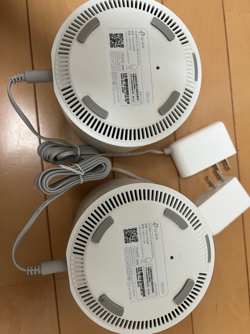TP-Link Deco X3000 メッシュWi-Fi6 ルーター2個セット