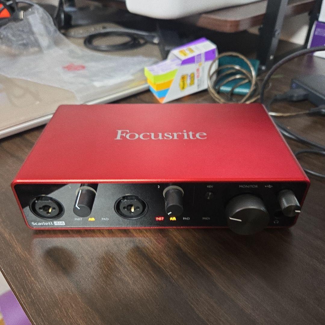 DTM・DAW Focusrite Scarlett 4i4 (3rd Gen)