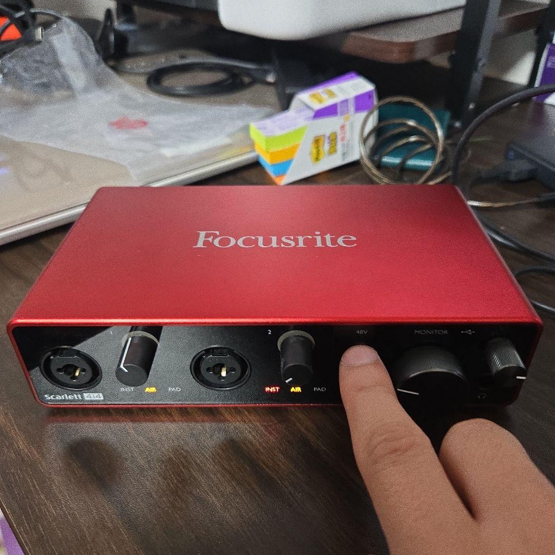 DTM・DAW Focusrite Scarlett 4i4 (3rd Gen)