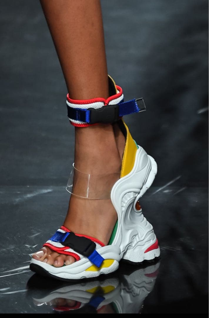 【未使用】DSQUARED2 ディースクエアード⭐️レア ウェッジヒールサンダル