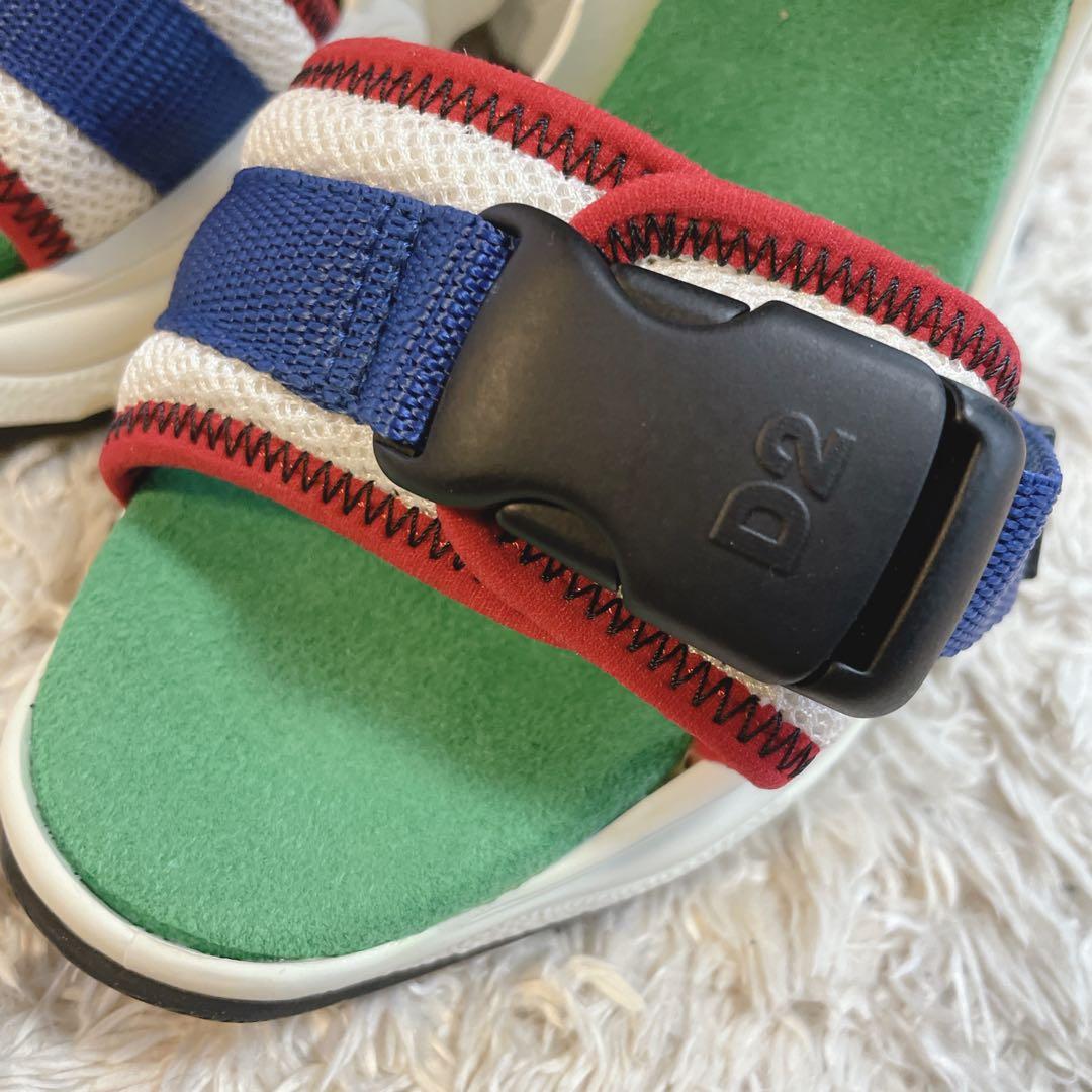 【未使用】DSQUARED2 ディースクエアード⭐️レア ウェッジヒールサンダル