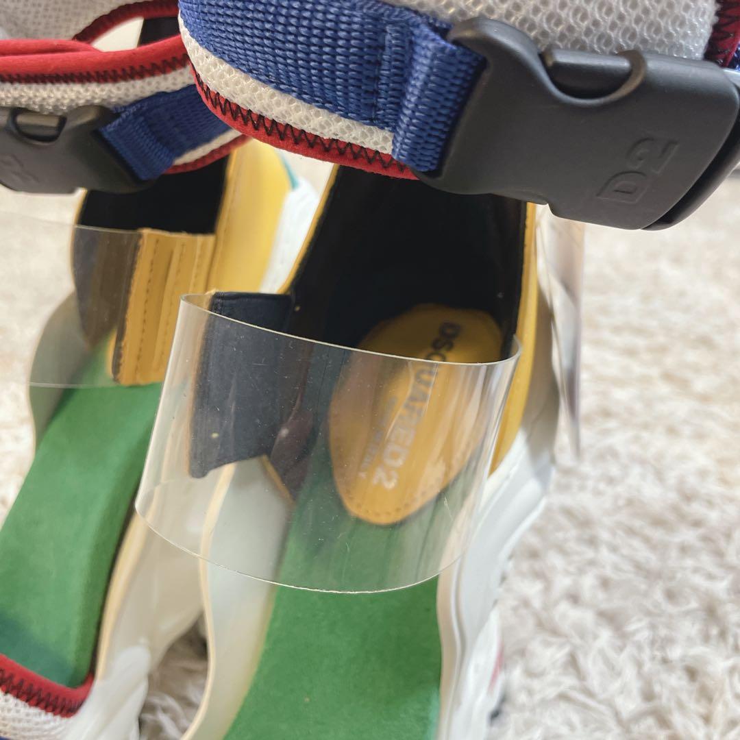 【未使用】DSQUARED2 ディースクエアード⭐️レア ウェッジヒールサンダル