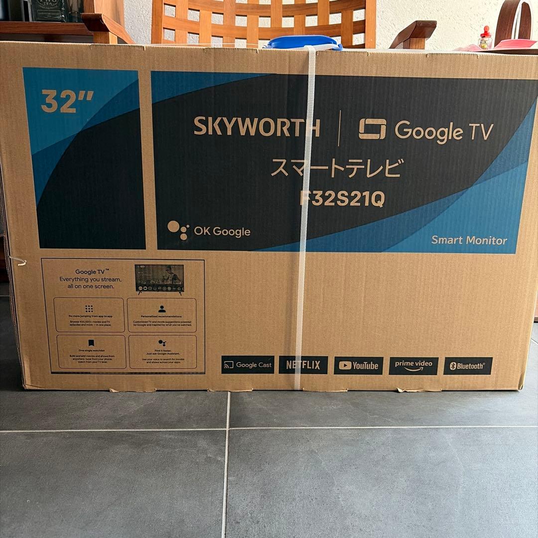 【新品未開封】SKYWORTH 32インチ Google TV F32S21Q