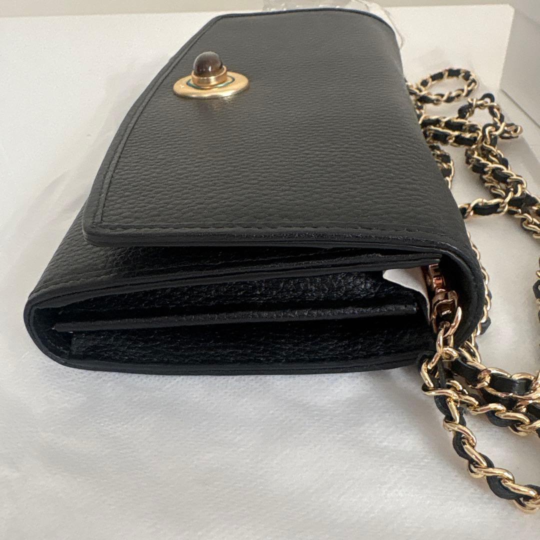 新品 ヤマダヤ スコットクラブ☆HASHIBAMIレザー長財布　バック　ブラック