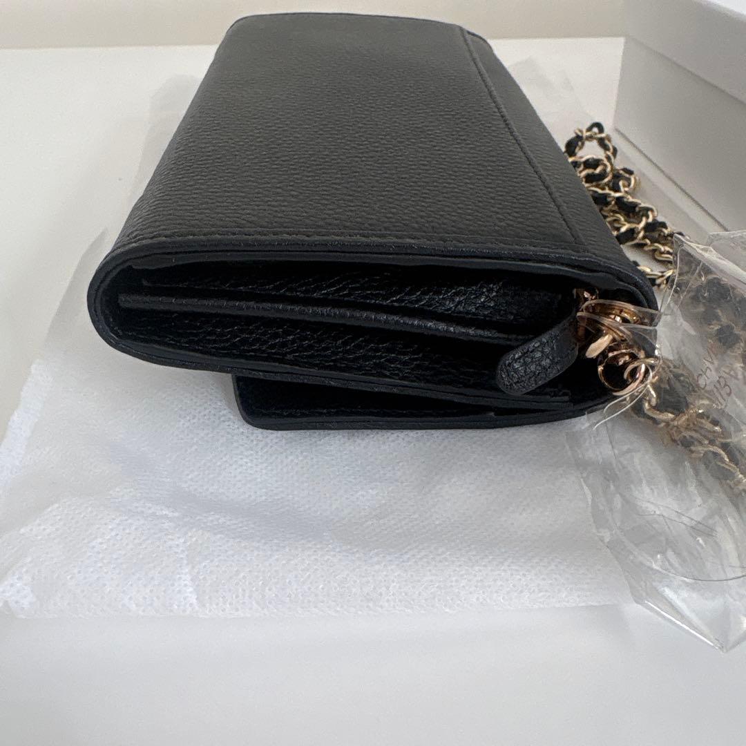 新品 ヤマダヤ スコットクラブ☆HASHIBAMIレザー長財布　バック　ブラック