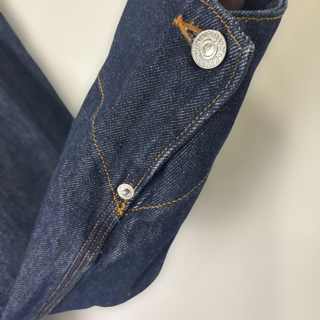 orSlow オアスロウ デニム カバーオール ジャケット コーデュロイ襟