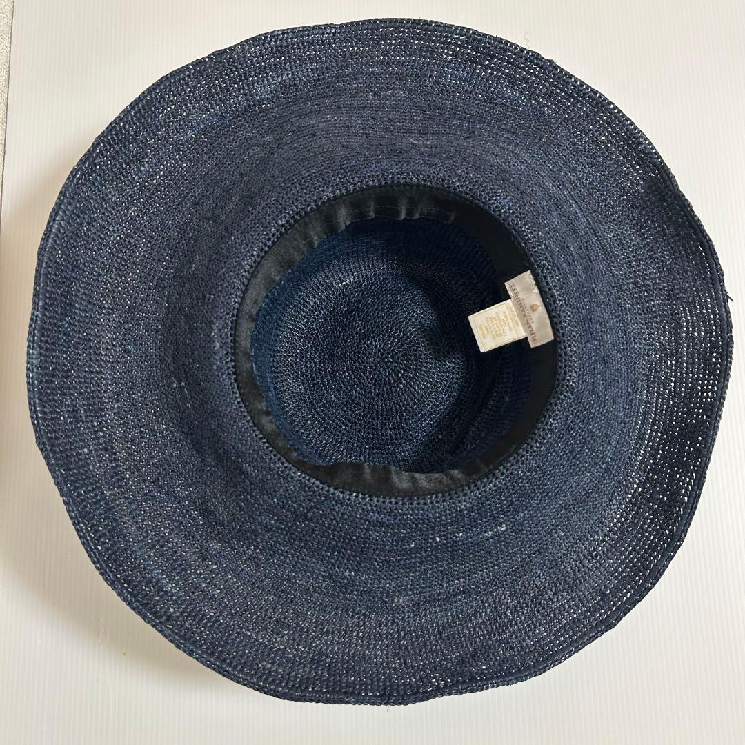 極美品✨ヘレンカミンスキー つば広 麦わら帽子 ハット