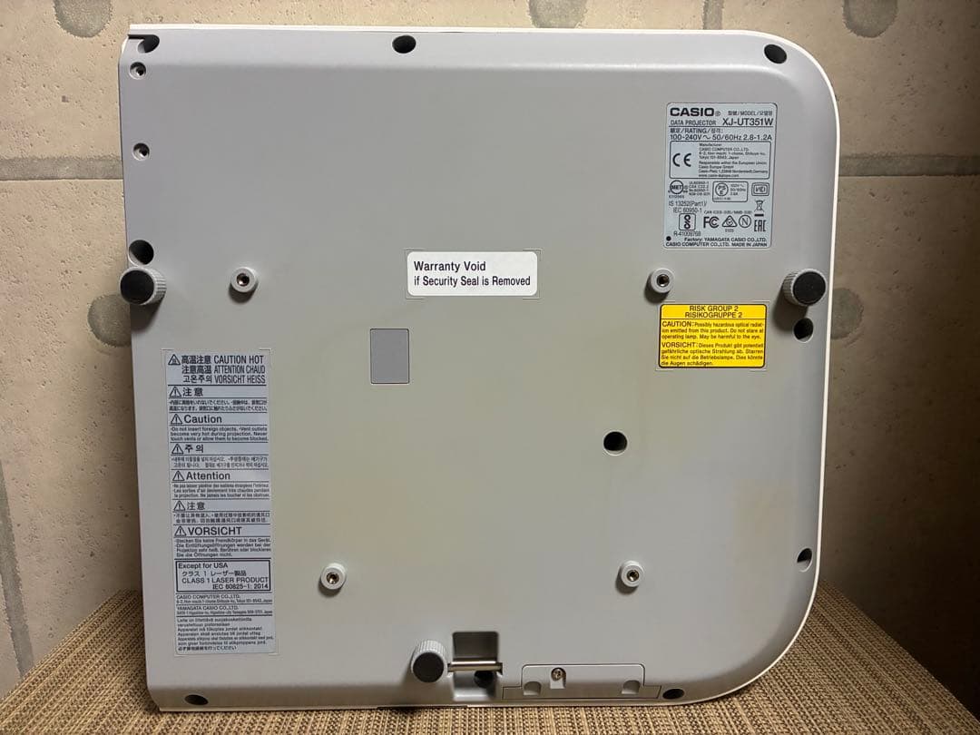 casio xj-ut351w カシオ プロジェクター
