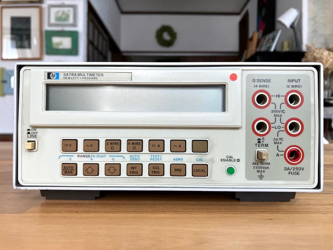 HP 3478A (5-1/2) GPIB Interface AR488付