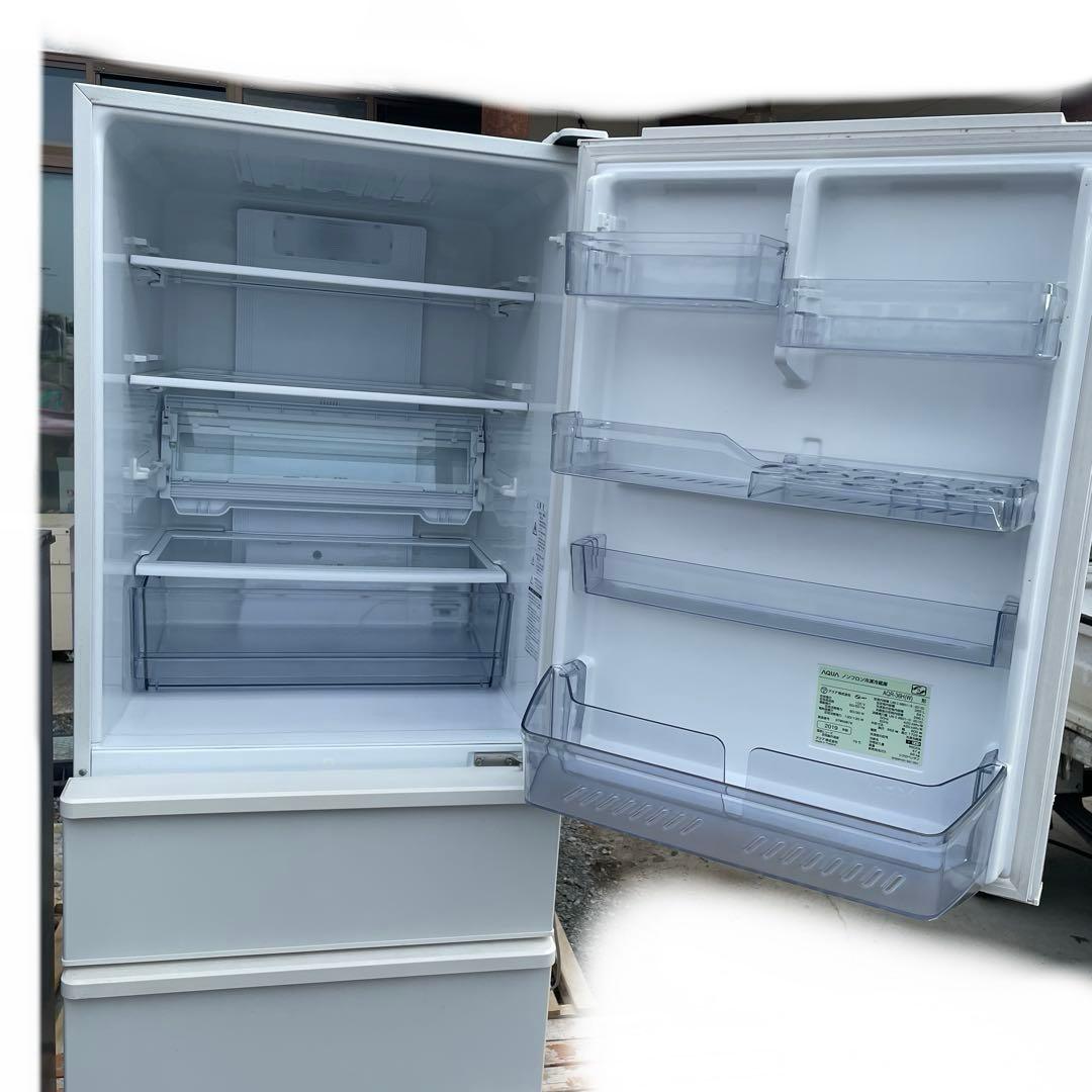 AQUA 冷蔵庫 AQR-36H(W) 2019年製