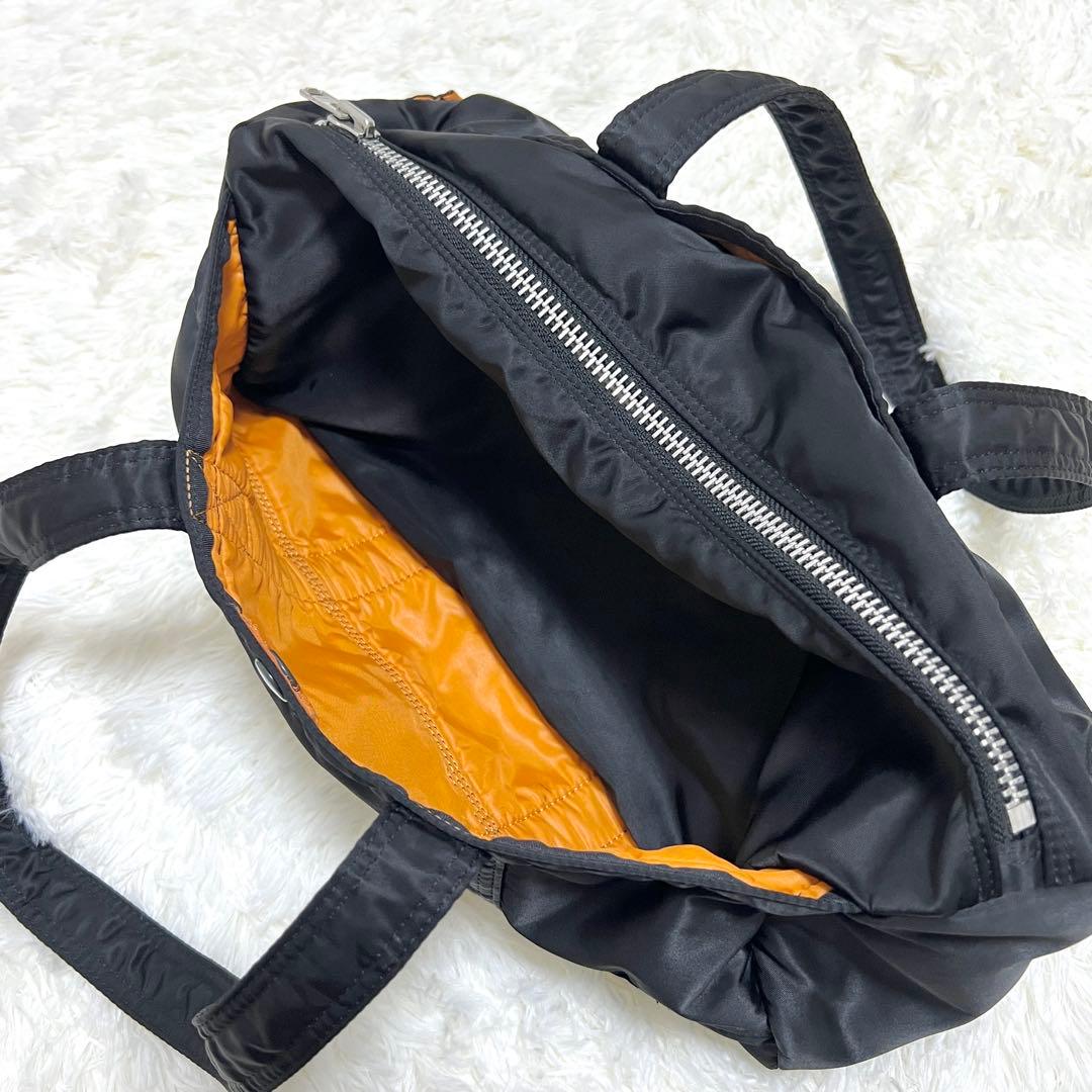 ✨極美品✨ ポーター ミニボストンバッグ タンカー ダッフル ブラック 希少 L