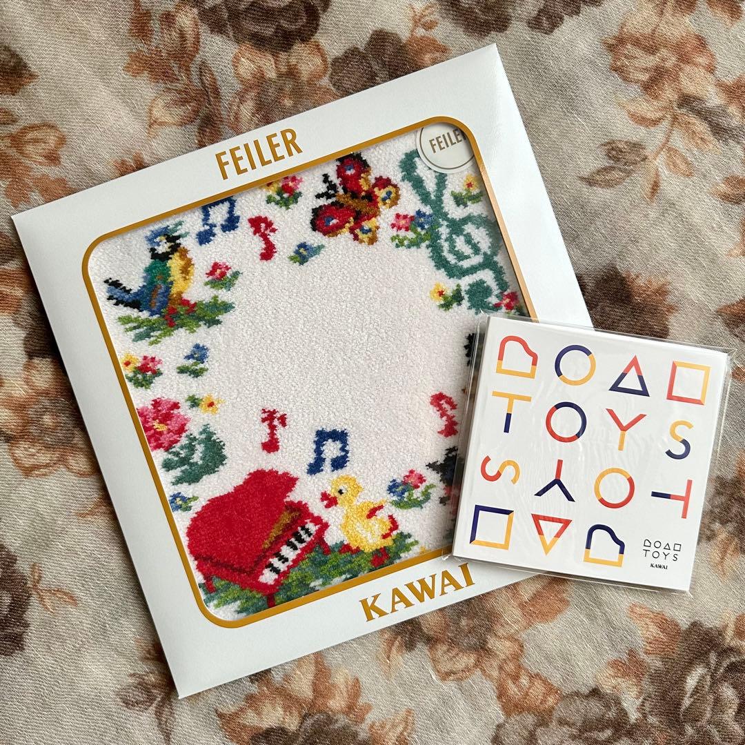 【抽選限定】FEILER KAWAI meets HEIDI ハンカチ／カワイ