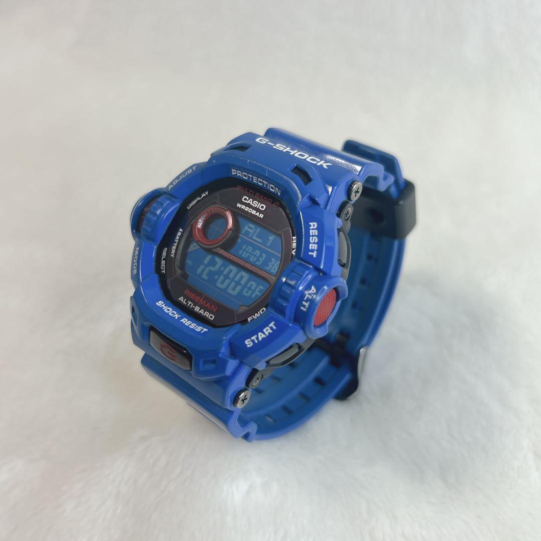 ✨美品✨ G-SHOCK RISEMAN GW-9200BLJ-2JF ブルー