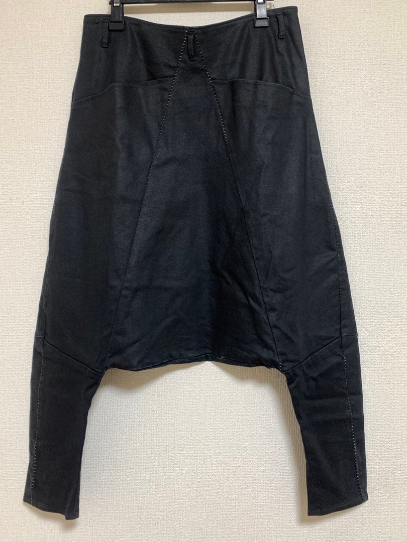 incarnation ブラックデニム サルエルパンツ サイズS