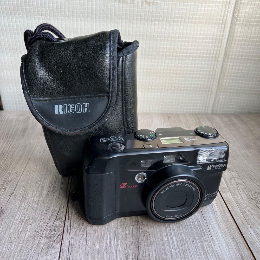 3F RICOH MYPORT 330 SUPER フィルムカメラ リコー