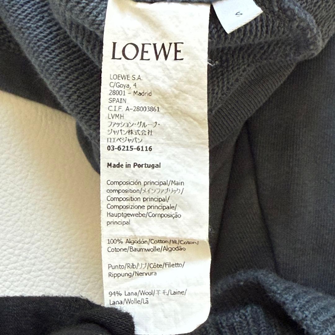 ✨近年モデル 完売品✨ ロエベ クロップド アナグラム 刺繍ロゴ スウェット