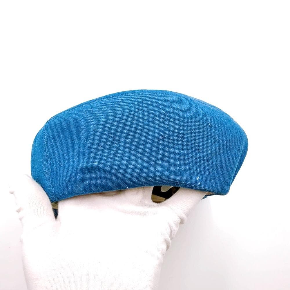 ◇エルメス◇コットン/ブルーデニム/58/キャスケット/帽子/キャップ/ブランド