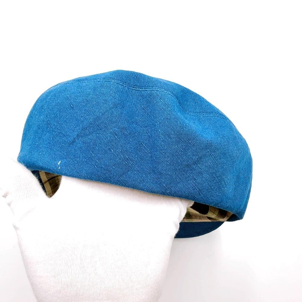 ◇エルメス◇コットン/ブルーデニム/58/キャスケット/帽子/キャップ/ブランド