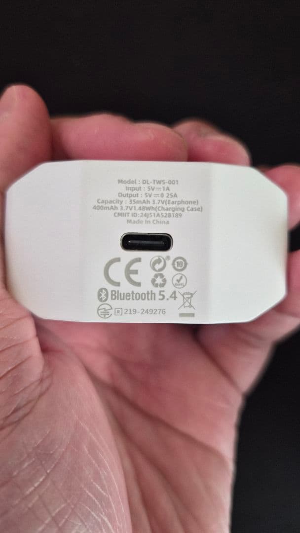 【特典未使用】lukluk aoharu01　ワイヤレスイヤホン