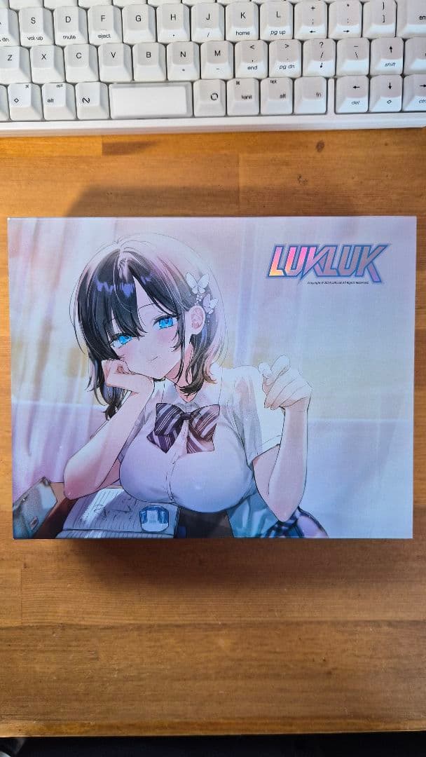 【特典未使用】lukluk aoharu01　ワイヤレスイヤホン