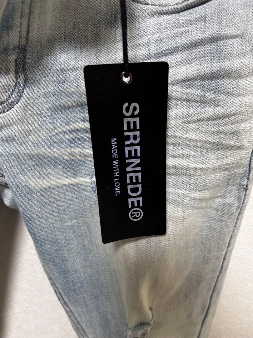 SERENEDE ダメージ加工デニム 28 日本入手不可