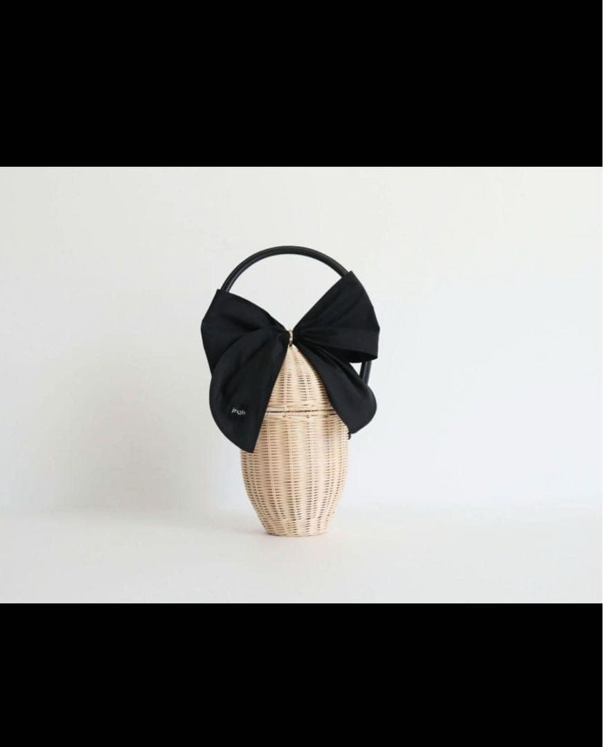 GIRLISH ガーリッシュjingle どんぐりラタンバッグ　2種類　リボン付