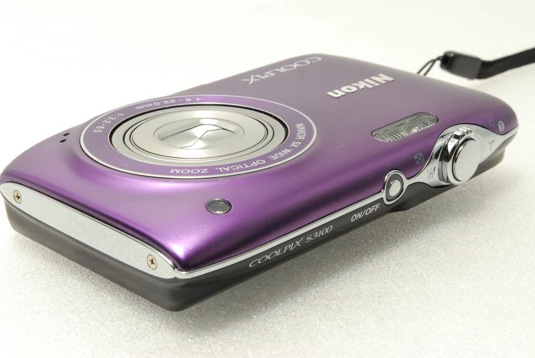 Nikon COOLPIX S3100❤️スマホ転送 動作確認済 パープル ニコン
