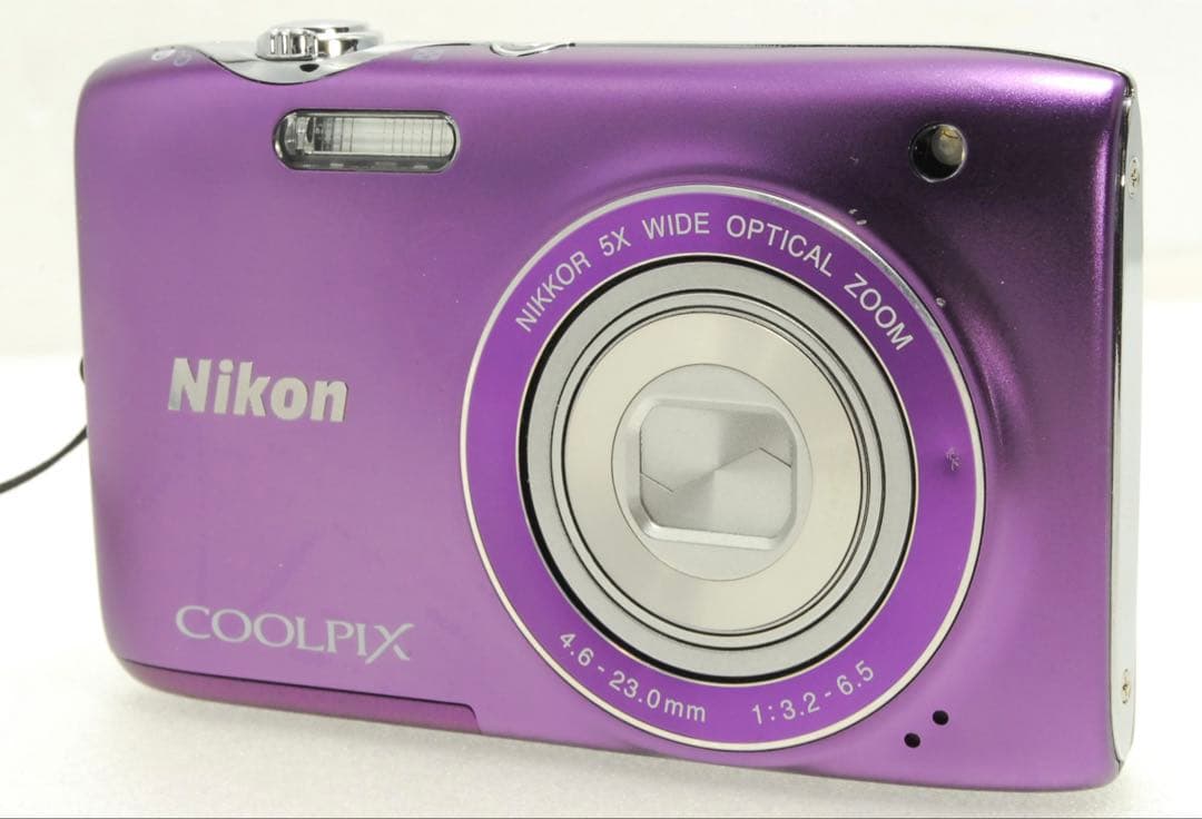 Nikon COOLPIX S3100❤️スマホ転送 動作確認済 パープル ニコン
