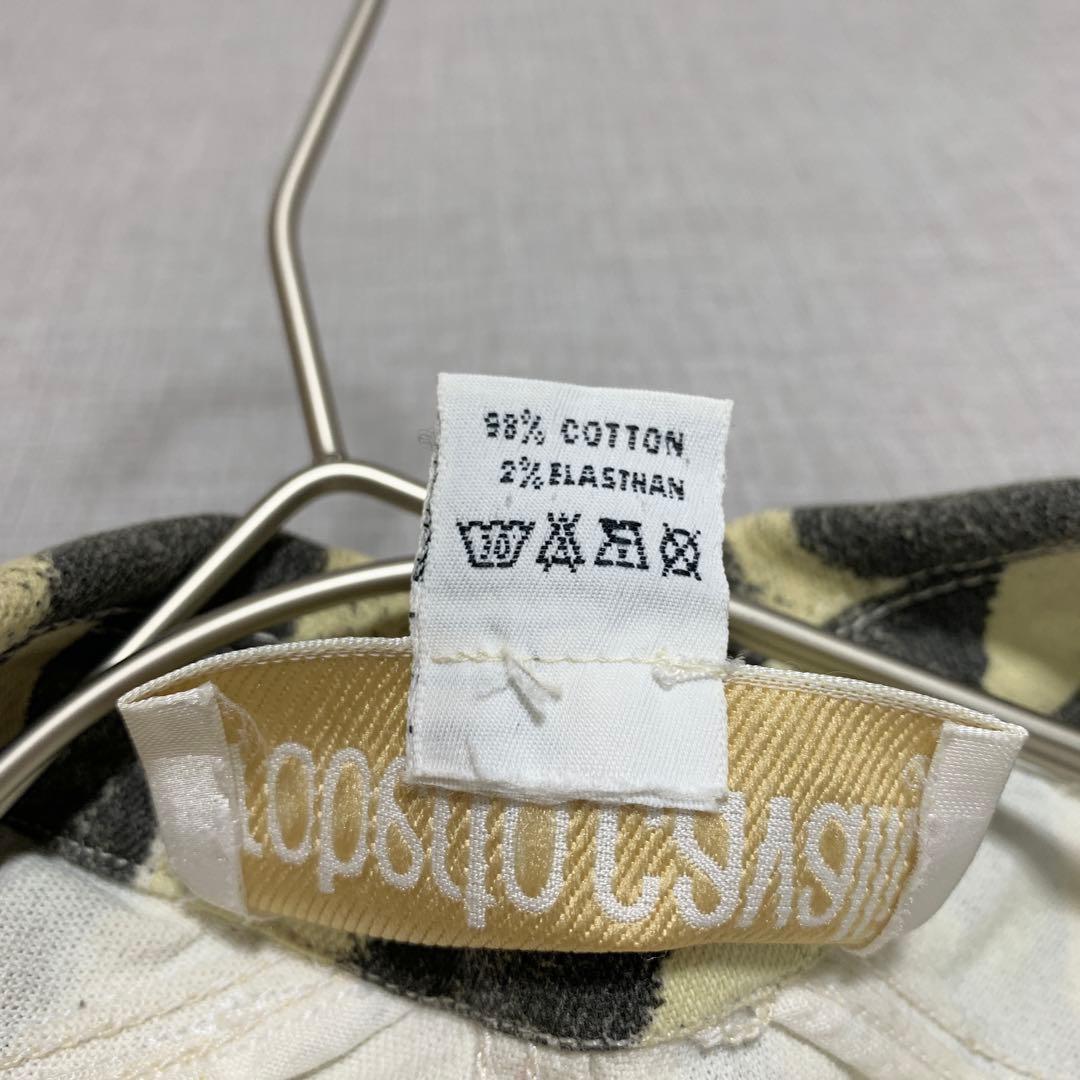 ロベルト カバッリ テーラードジャケット ゼブラ柄 コットン Ｍサイズ