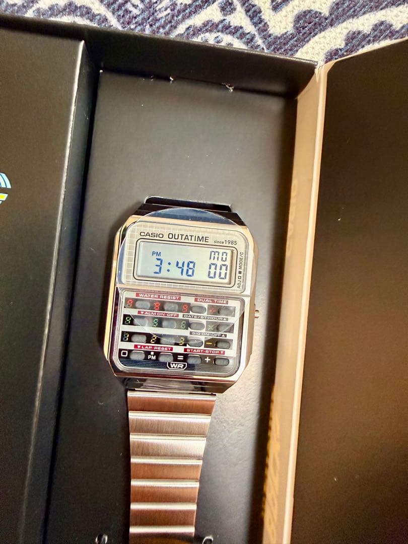 CASIO バック・トゥ・ザ・フューチャー時計 CA-500WEBF-1AJR