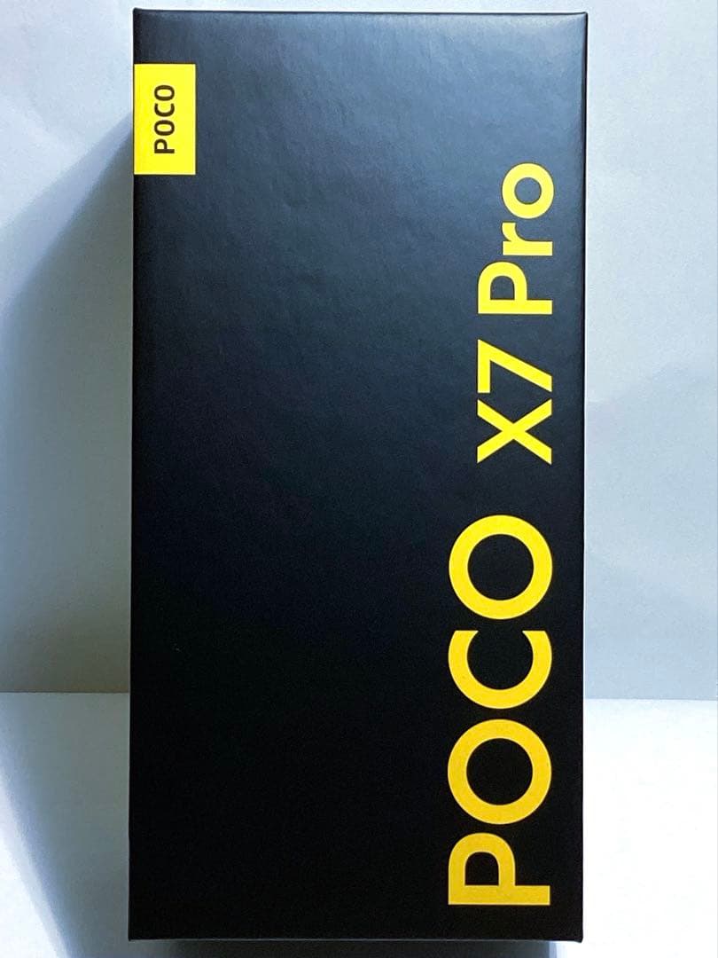 美品　POCO X7 Pro 256GB イエロー おまけ付き スマートフォン