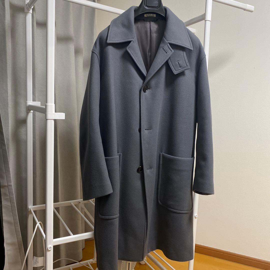 AURALEE オーラリー ライトメルトンステンカラーコート