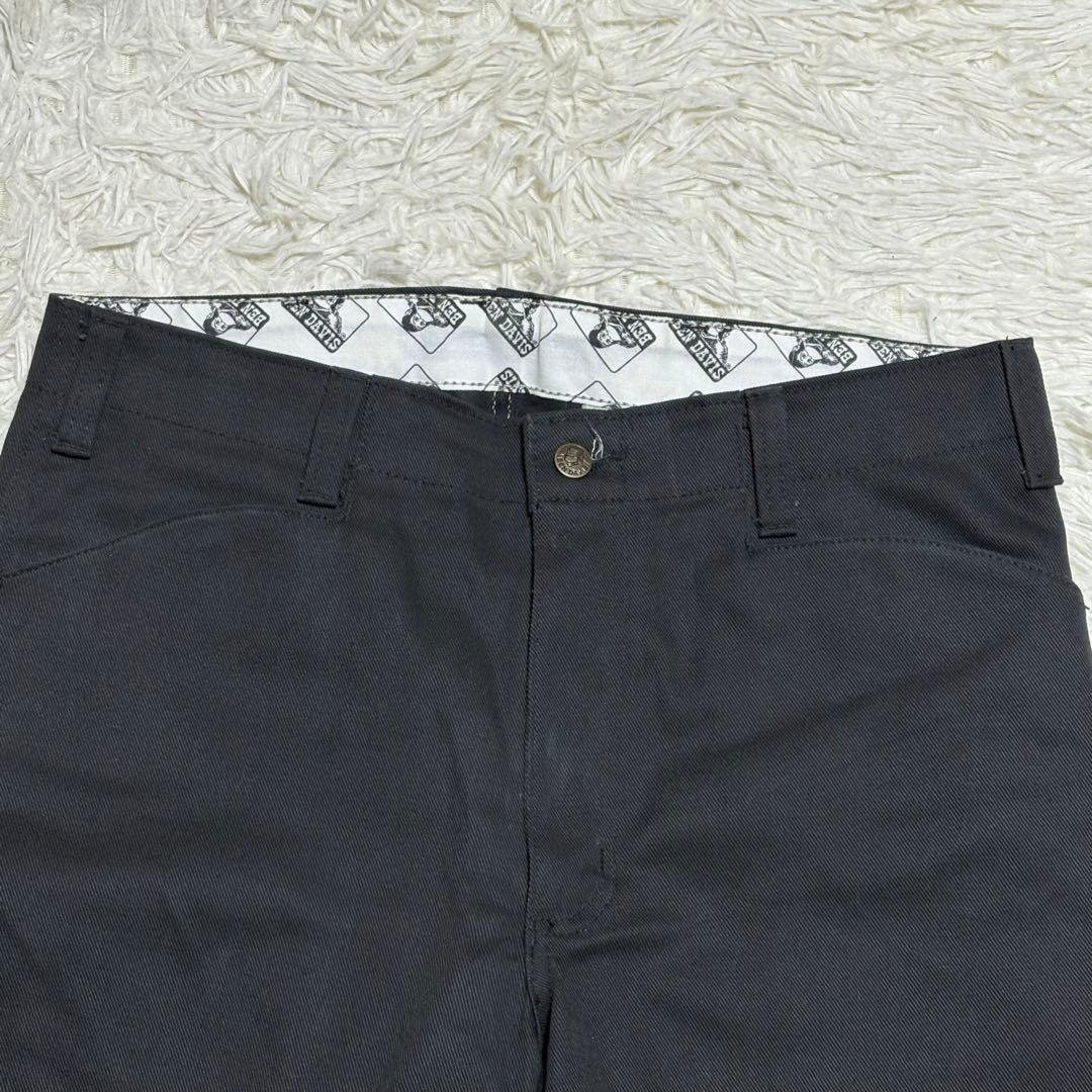 BEN DAVIS USA企画 フリスコパンツ ブラック W34 L28 古着
