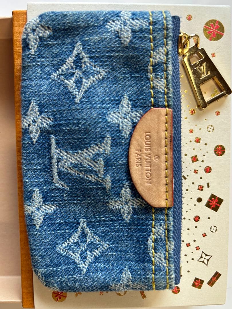 ルイヴィトン デニムポーチ